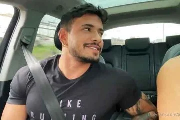 Alejo Ospina - Gets Fucked By A Stranger In A Car - JustTheGays.com - Stream the newest and hottest gay videos for free from your favorite performers from OnlyFans, Just for Fans, and 4myfans