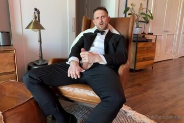 Jerking off while wearing my tuxedo Paul Wagner paulwagner