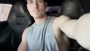 Showing off my dick and body while going through the car wash Nick Sandell