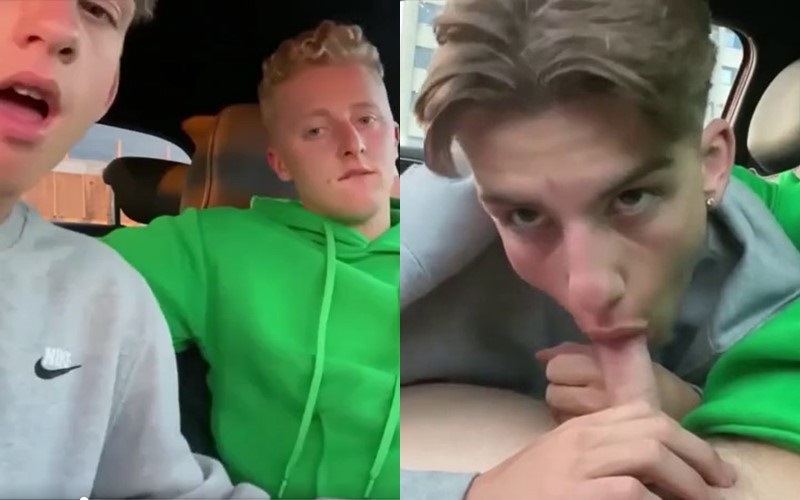 Blowing my friend in the car - JustTheGays.com - Stream the newest and hottest gay videos for free from your favorite performers from OnlyFans, Just for Fans, and 4myfans