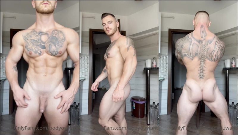 Bodyouwant shows off his body again - JustTheGays.com - Stream the newest and hottest gay videos for free from your favorite performers from OnlyFans, Just for Fans, and 4myfans