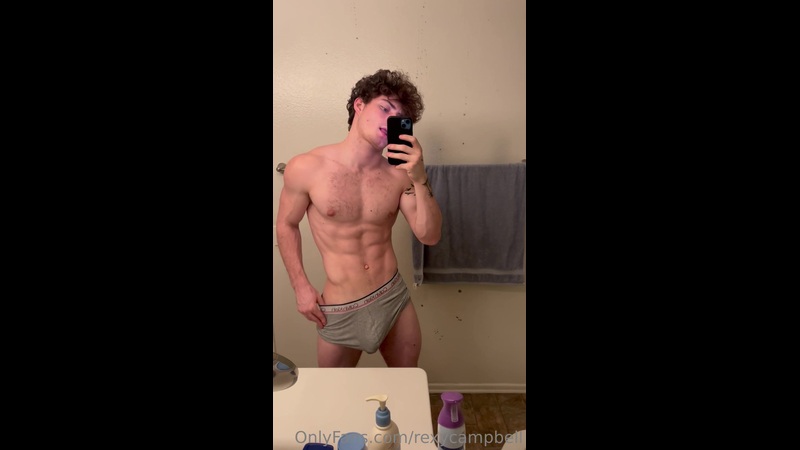 Showing off my young muscular body and cock - Rex Campbell (rexycampbell) - JustTheGays.com - Stream the newest and hottest gay videos for free from your favorite performers from OnlyFans, Just for Fans, and 4myfans