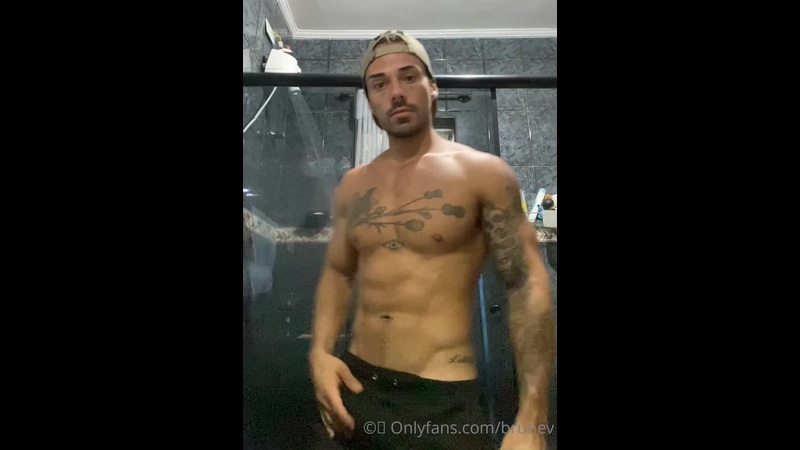 Showing off my body and fat cock - Bruno Neves (brunev) - JustTheGays.com - Stream the newest and hottest gay videos for free from your favorite performers from OnlyFans, Just for Fans, and 4myfans