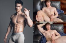 Nick Sandell jerks off