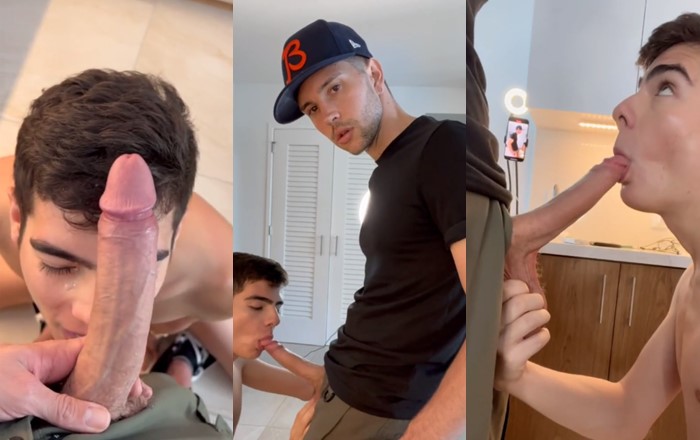 Jake Hart get a good blowjob from twink Kaylebalexander