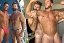 Grag Stone and John Bronco – wrestling and rimming