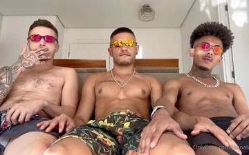 Joao Alves, Bruno ZL and Erick Diaz fuck