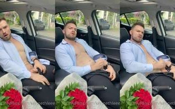 Kenneth Lee jerks off in the car - JustTheGays.com - Stream the newest and hottest gay videos for free from your favorite performers from OnlyFans, Just for Fans, and 4myfans