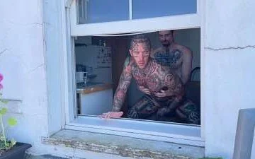 Hoping the neighbours get distracted by my mates tattoos while i eat his hole – InkedBrln, Malorie Likes – RFC