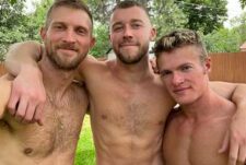 Paul Wagner, Justin the Jock and Pax Perry have a threesome