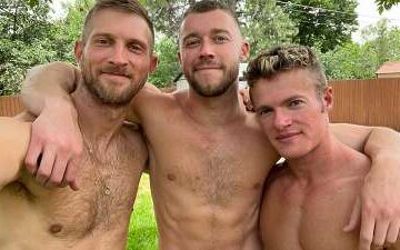 Paul Wagner, Justin the Jock and Pax Perry have a threesome Paul Wagner, Justin the Jock and Pax Perry have a threesome