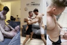 Craig Marks wrestling Shaun Christie