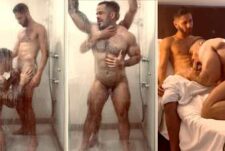 Pedro Gyn and John Vyktory fuck after a shower