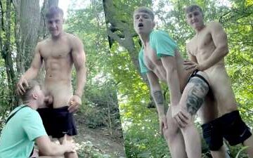 Gay 0161 Couple fuck in the woods Gay 0161 Couple fuck in the woods