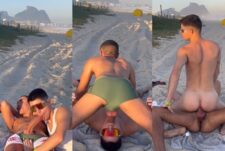 Marreta – fucking on the beach
