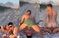 Marreta – fucking on the beach