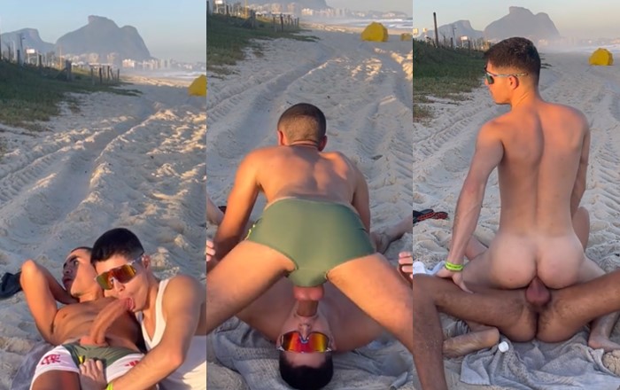 Marreta – fucking on the beach