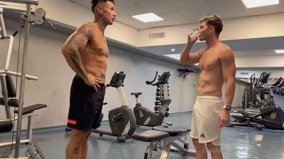 Gian Luca fucks Franco Arias after a workout