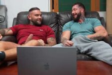 Andy Lee and Jay James jerk off together