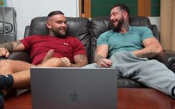 Andy Lee and Jay James jerk off together - JustTheGays.com - Stream the newest and hottest gay videos for free from your favorite performers from OnlyFans, Just for Fans, and 4myfans