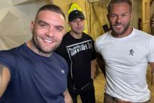 Andy Lee, Dcbrne and Rich Harring – taking a break to get sucked