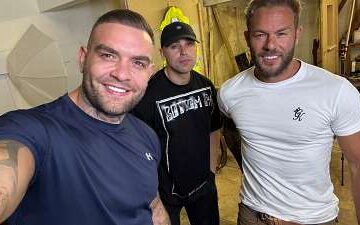 Andy Lee, Dcbrne and Rich Harring – taking a break to get sucked Andy Lee, Dcbrne and Rich Harring – taking a break to get sucked