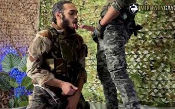MilitaryGayXXX and Moroccan21cm fuck and suck