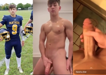 Young jock “NoahH” jerk off compilation