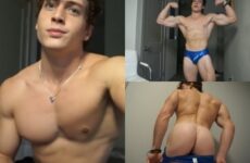 Young muscle guy – verbal domination – Caleb Sky