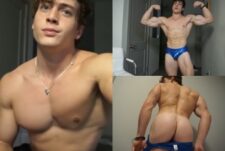 Young muscle guy – verbal domination – Caleb Sky