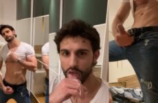 Parsifaltheking jerks off in the bedroom