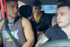 Angel Gomez, Emapaz, Liam Galty and Polo – group fuck with the Uber driver