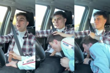 A high speed blowjob - Kyle and Kam (Kyle_and_Kam) - JustTheGays.com - Stream the newest and hottest gay videos for free from your favorite performers from OnlyFans, Just for Fans, and 4myfans
