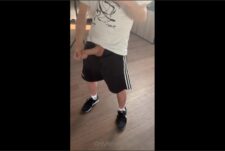 enzoolry jerks off and cums on a mirror