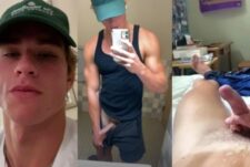 Tiktoker GraysonH jerk off compilation