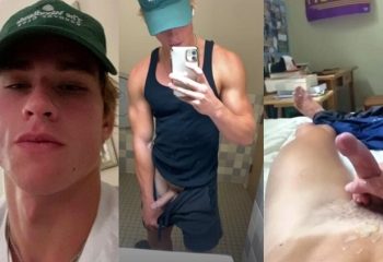 Tiktoker GraysonH jerk off compilation