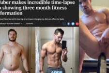 Fitness influencer fucks himself with dildos and wine bottles