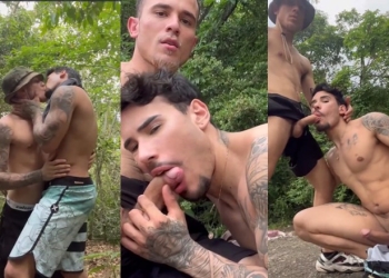 Kleberalvarenga – sucking eachother on a hike