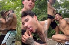 Kleberalvarenga - sucking eachother on a hike - JustTheGays.com - Stream the newest and hottest gay videos for free from your favorite performers from OnlyFans, Just for Fans, and 4myfans
