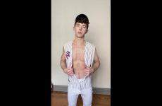 Feeling my body and showing off my jockstrap after baseball practise – Christopher Walsh (chriswthestar)