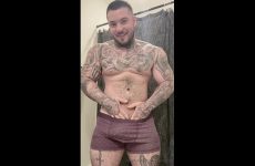 Having a shower and stroking my fat cock - Derek Martin (Deek Aesthetic) - JustTheGays.com - Stream the newest and hottest gay videos for free from your favorite performers from OnlyFans, Just for Fans, and 4myfans
