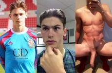 Young british footballer – jerk off compilation