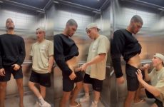Txxomas - elevator blowjob - JustTheGays.com - Stream the newest and hottest gay videos for free from your favorite performers from OnlyFans, Just for Fans, and 4myfans