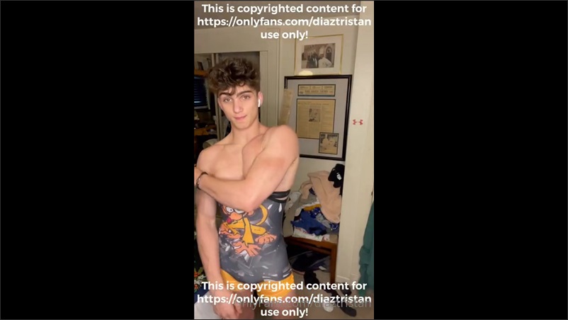 Tristan Diaz (diaztristan) jerks off and cums