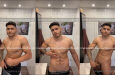 Fitnarad – shows off his hard cock