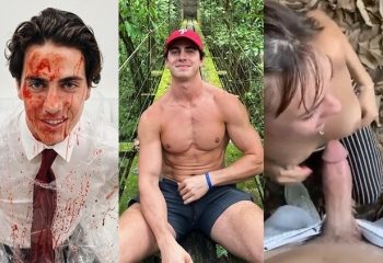 Stud Matt Rhoades – jerk and blowjob compilation