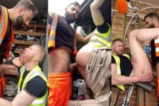 TradesmanDick and Leandro HairydomXL fuck – 1