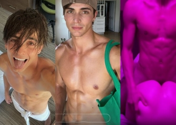 Model Kaden Connors – jerk and fuck compilation