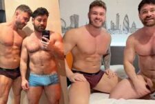 Beau Butler and Warlowee – fucking eachother with dildos