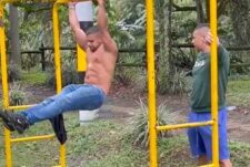 Romero and Zeus Morboso fuck after a workout